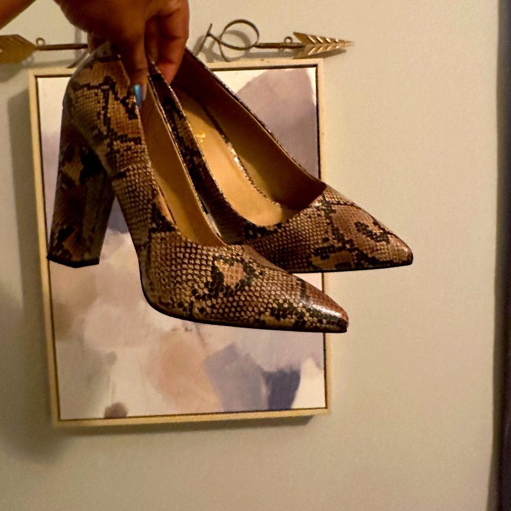 Cute heels for sale. Like new only worn once